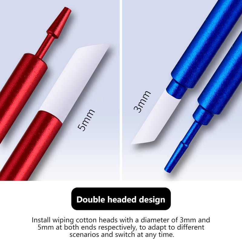 CATHATRR Panel Line Eraser Model Wipping Stick Tools for Assembly Building Double Tips 3mm 5mm Tips Curved Surfaces Stick - Image 3